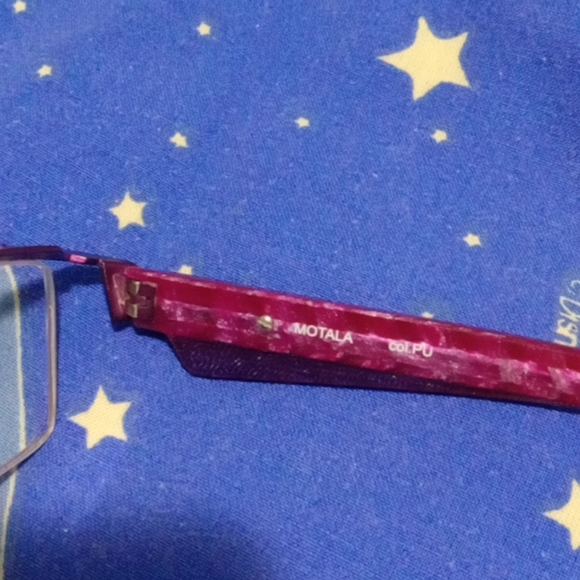 Etnia Barcelona Semi Rimless Frame Prescription Pink Eye Glasses Frame + Case!! - Picture 5 of 14